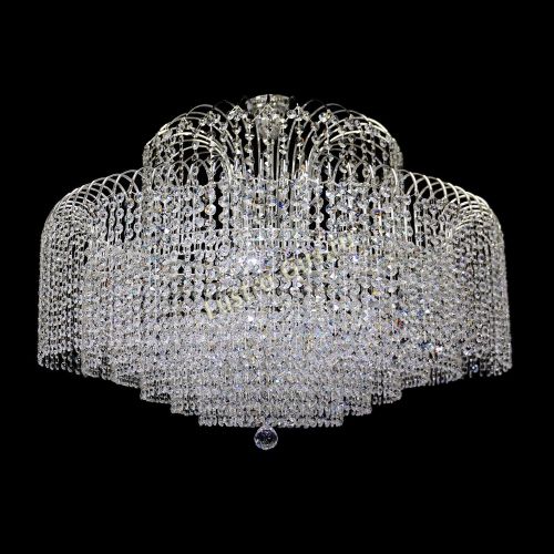 Люстра Агата №15 оптикон подвесная в Санкт-Петербурге Гусь Хрустальный