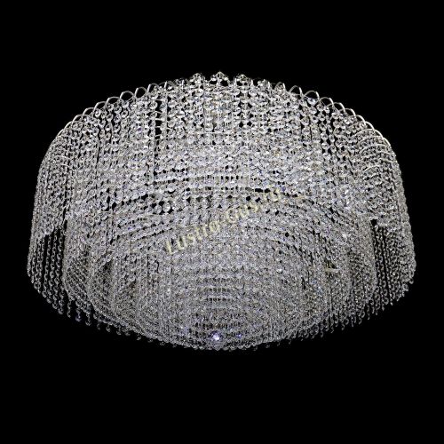 Люстра Агата №15 оптикон подвесная в Санкт-Петербурге Гусь Хрустальный