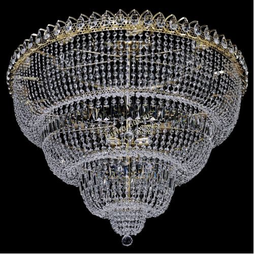 Люстра Хрустальный Каскад №17 3 яруса в Санкт-Петербурге Гусь Хрустальный