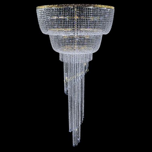 Люстра Винтаж Каскад №16 в Санкт-Петербурге Гусь Хрустальный