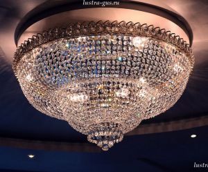 Люстра Водопад камень обтикон в Санкт-Петербурге отзыв и фото покупателя