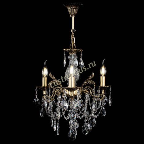 Люстра бронзовая Алфея №3/1 Баден в Санкт-Петербурге Гусь Хрустальный