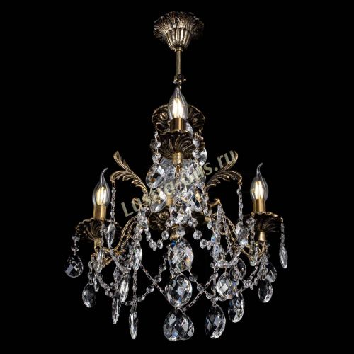 Люстра бронзовая Алфея №3/1 Баден в Санкт-Петербурге Гусь Хрустальный