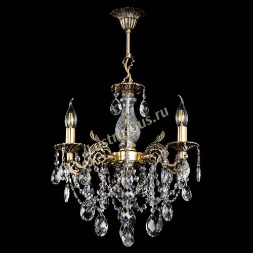 Люстра бронзовая Алфея №3/1 Баден в Санкт-Петербурге Гусь Хрустальный
