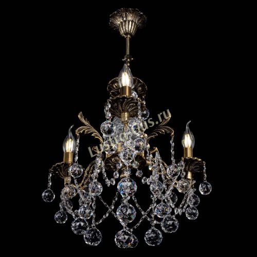 Люстра бронзовая Алфея №3/1 Шар в Санкт-Петербурге Гусь Хрустальный