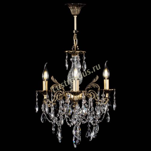 Люстра бронзовая Алфея №3/1 Журавлик в Санкт-Петербурге Гусь Хрустальный