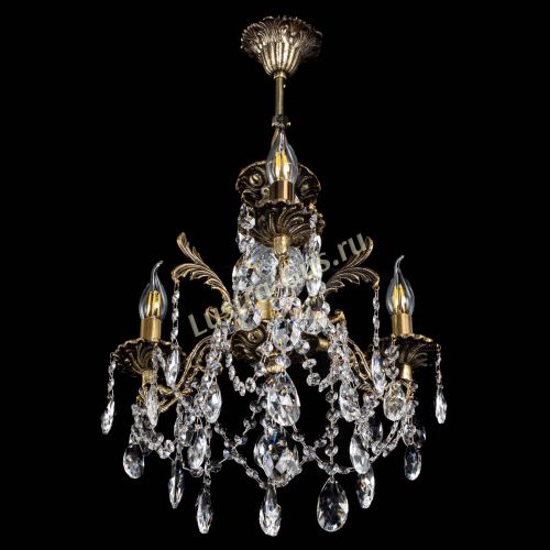 Люстра бронзовая Алфея №3/1 Журавлик в Санкт-Петербурге Гусь Хрустальный