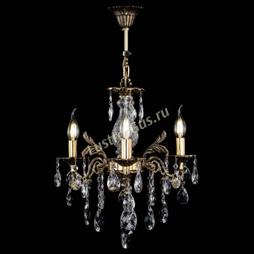Люстра бронзовая Алфея №3/2 Баден в Санкт-Петербурге Гусь Хрустальный