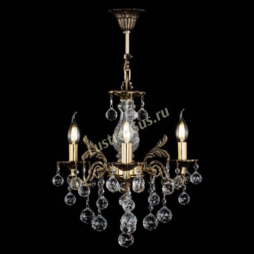 Люстра бронзовая Алфея №3/2 Шар в Санкт-Петербурге Гусь Хрустальный
