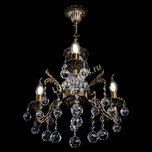 Люстра бронзовая Алфея №3/2 Шар в Санкт-Петербурге Гусь Хрустальный