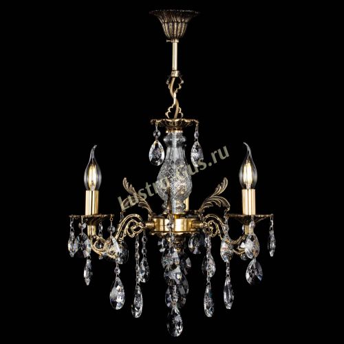 Люстра бронзовая Алфея №3/2 Звездочка в Санкт-Петербурге Гусь Хрустальный