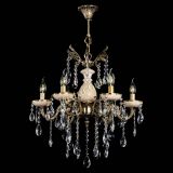 Люстра Алфея №6 с камнем журавлик в Санкт-Петербурге