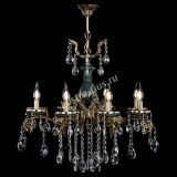 Люстра бронзовая Алфея Малахит №8 баден в Санкт-Петербурге