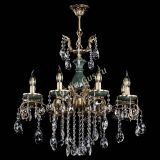 Люстра бронзовая Алфея Малахит №8 баден в Санкт-Петербурге