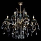 Люстра бронзовая Алфея Малахит №8 баден в Санкт-Петербурге