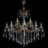 Люстра бронзовая Алфея Малахит №12 баден в Санкт-Петербурге