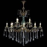 Люстра бронзовая Алфея Малахит №12 журавлик в Санкт-Петербурге