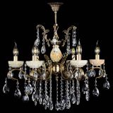 Люстра бронзовая Алфея Оникс №6/2 звездочка в Санкт-Петербурге