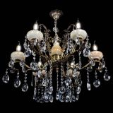 Люстра бронзовая Алфея Оникс №6/2 звездочка в Санкт-Петербурге