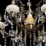 Люстра бронзовая Алфея Оникс №6/2 звездочка в Санкт-Петербурге