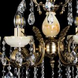 Люстра бронзовая Алфея Оникс №6/2 звездочка в Санкт-Петербурге