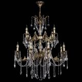 Люстра бронзовая Кассандра Алфея №12 звездочка в Санкт-Петербурге