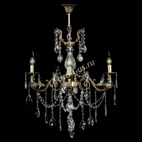 Люстра бронзовая Кассандра Алфея №3/1 баден в Санкт-Петербурге Гусь Хрустальный