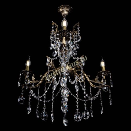 Люстра бронзовая Кассандра Алфея №3/1 баден в Санкт-Петербурге Гусь Хрустальный