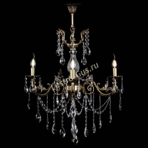 Люстра бронзовая Кассандра Алфея №3/1 журавлик в Санкт-Петербурге Гусь Хрустальный