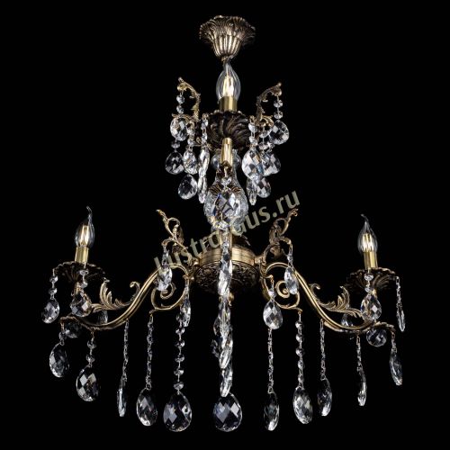 Люстра бронзовая Кассандра Алфея №3/2 баден в Санкт-Петербурге Гусь Хрустальный