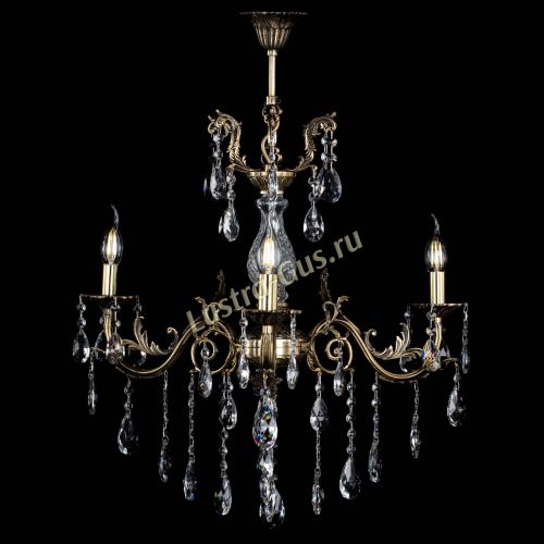 Люстра бронзовая Кассандра Алфея №3/2 журавлик в Санкт-Петербурге Гусь Хрустальный