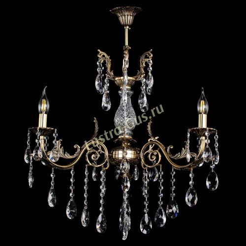 Люстра бронзовая Кассандра Алфея №3/2 журавлик в Санкт-Петербурге Гусь Хрустальный