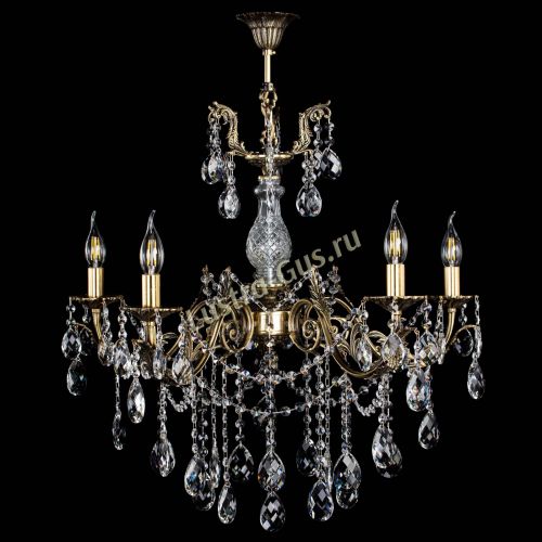 Люстра бронзовая Кассандра Алфея №5/1 баден в Санкт-Петербурге Гусь Хрустальный