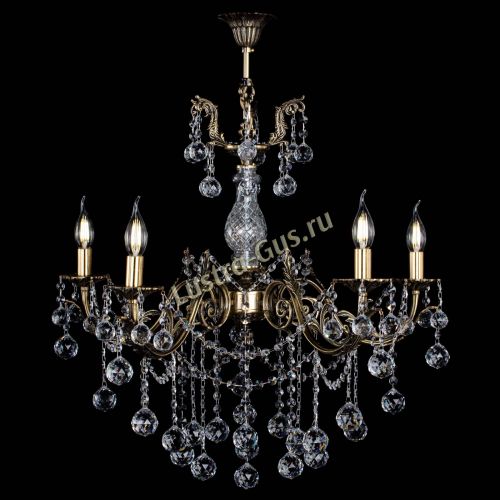 Люстра бронзовая Кассандра Алфея №5/1 шар в Санкт-Петербурге Гусь Хрустальный