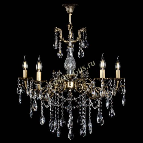 Люстра бронзовая Кассандра Алфея №5/1 журавлик в Санкт-Петербурге Гусь Хрустальный