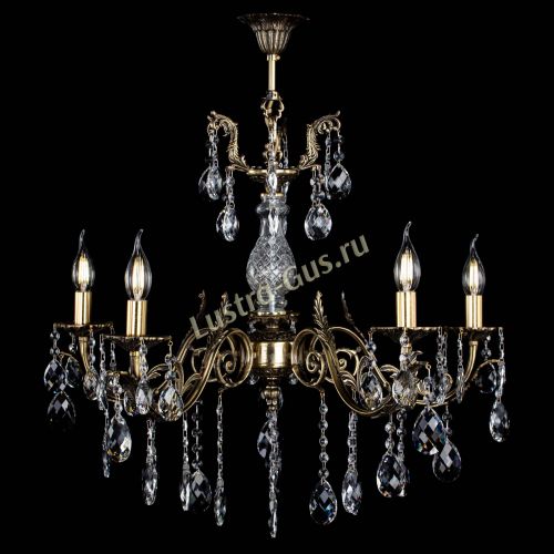 Люстра бронзовая Кассандра Алфея №5/2 баден в Санкт-Петербурге Гусь Хрустальный
