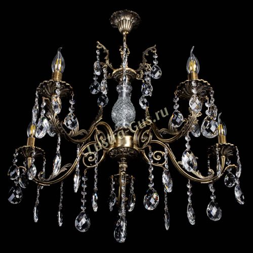 Люстра бронзовая Кассандра Алфея №5/2 баден в Санкт-Петербурге Гусь Хрустальный