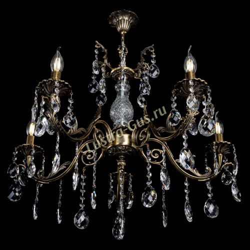 Люстра бронзовая Кассандра Алфея №5/2 баден в Санкт-Петербурге Гусь Хрустальный