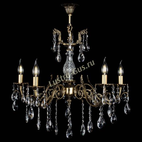 Люстра бронзовая Кассандра Алфея №5/2 журавлик в Санкт-Петербурге Гусь Хрустальный