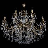 Люстра бронзовая Кассандра Алфея №8/1 шар в Санкт-Петербурге