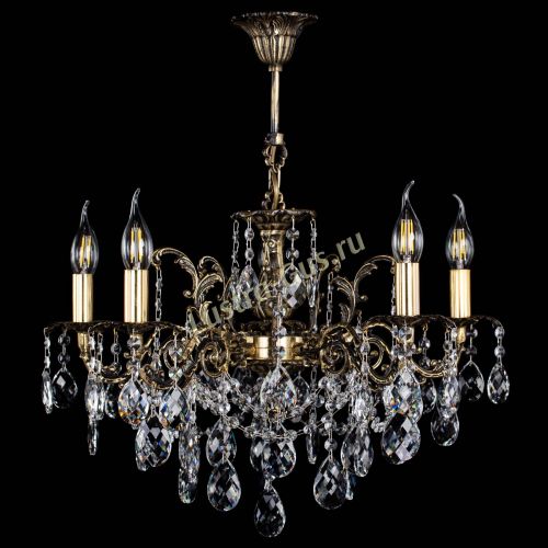 Люстра бронзовая Муза №5 баден в Санкт-Петербурге Гусь Хрустальный