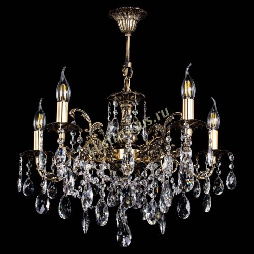 Люстра бронзовая Муза №5 журавлик в Санкт-Петербурге Гусь Хрустальный