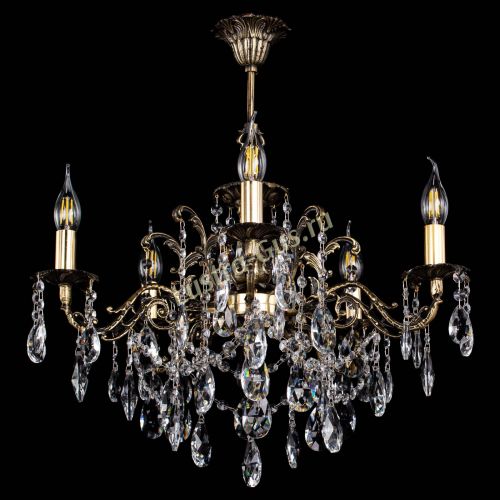 Люстра бронзовая Муза №5 журавлик в Санкт-Петербурге Гусь Хрустальный