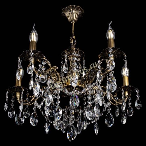 Люстра бронзовая Муза №5 журавлик в Санкт-Петербурге Гусь Хрустальный