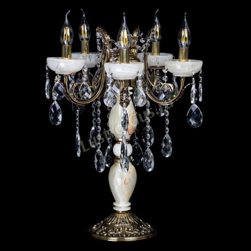 Настольная лампа Антик №5 с камнем в Санкт-Петербурге Настольная лампа Антик №5 с камнем в Санкт-Петербурге